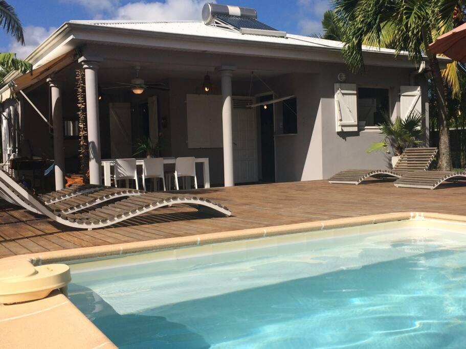 La Charmante Villa Coco Avec Magnifique Vue Mer Le Marin Eksteriør bilde