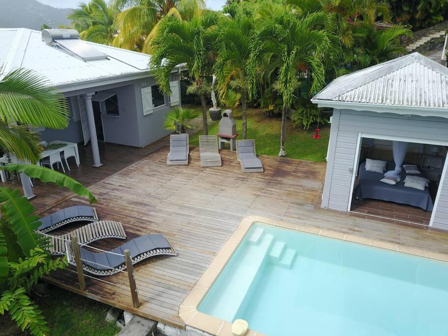La Charmante Villa Coco Avec Magnifique Vue Mer Le Marin Eksteriør bilde