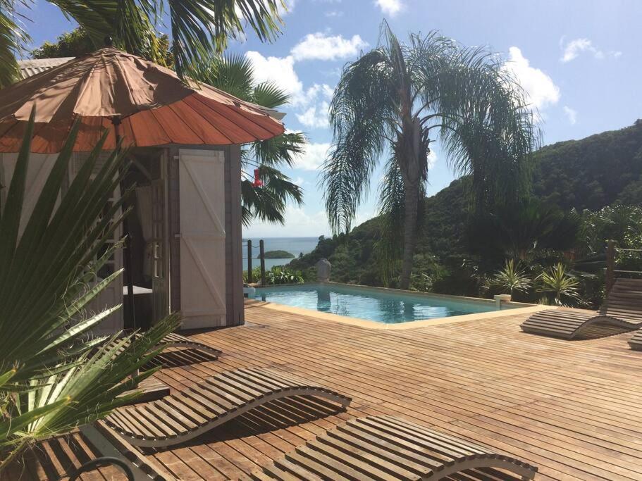 La Charmante Villa Coco Avec Magnifique Vue Mer Le Marin Eksteriør bilde