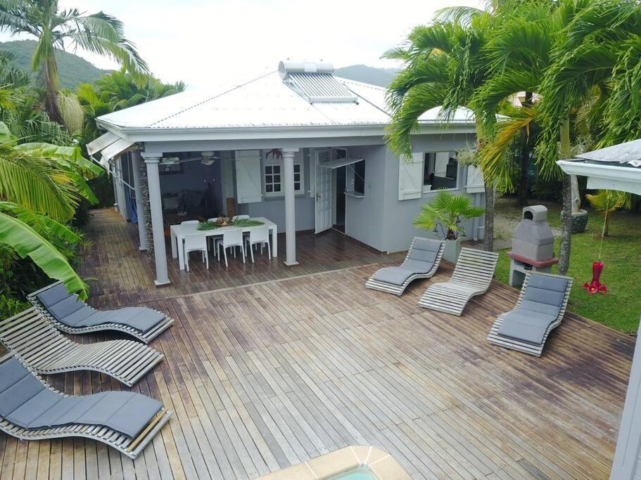 La Charmante Villa Coco Avec Magnifique Vue Mer Le Marin Eksteriør bilde